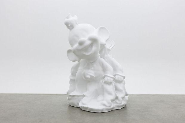 Paul McCarthy, White Snow, Dopey, Black Red White, White. 2011 2015. Courtesy The Artist and Xavier Hufkens, Brussels.