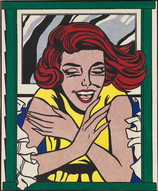 Girl in Window, l'une des oeuvres de Roy Lichtenstein.