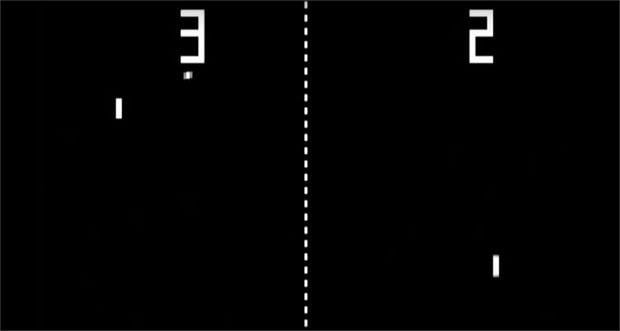 Pong est l'un des premiers jeux d'arcade, et est sorti en 1972.