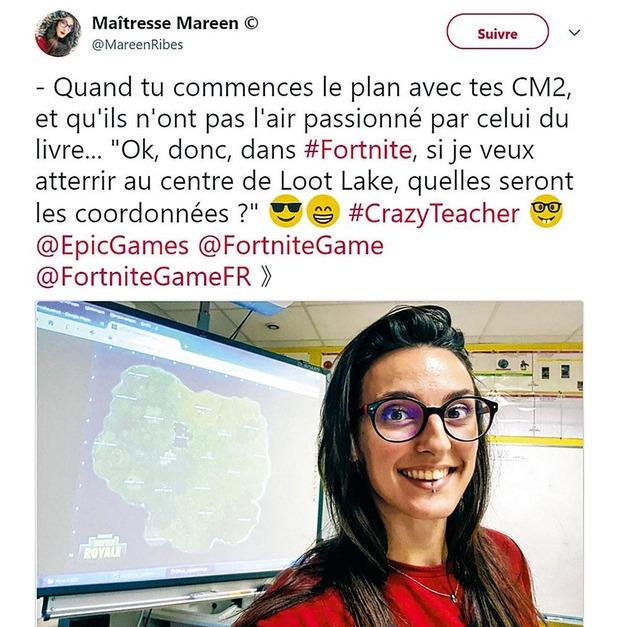 Une enseignante française 