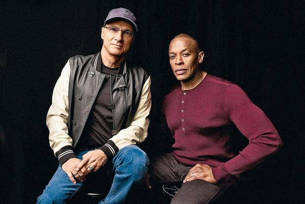 Jimmy Lovine et Dr. Dre pour une tranche d'Histoire de la musique américaine.