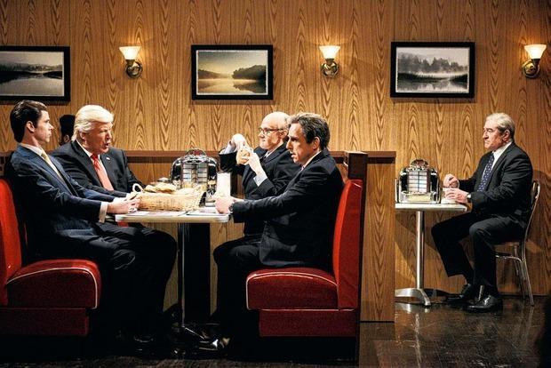 De Niro dans la peau du procureur spécial Robert Mueller pour l'émission satirique Saturday Night Live.