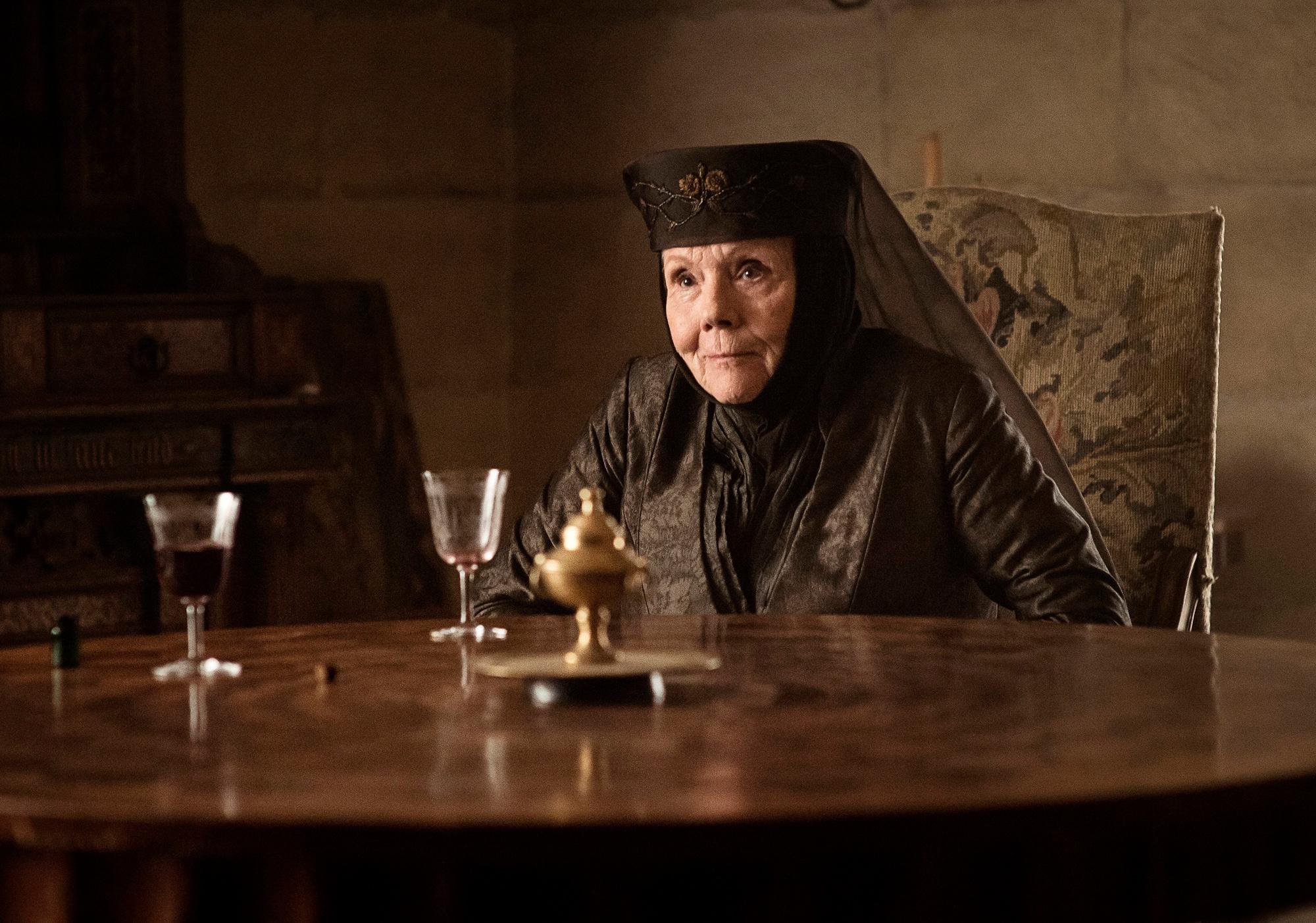 Diana Rigg, Olenna Tyrell dans Game of Thrones