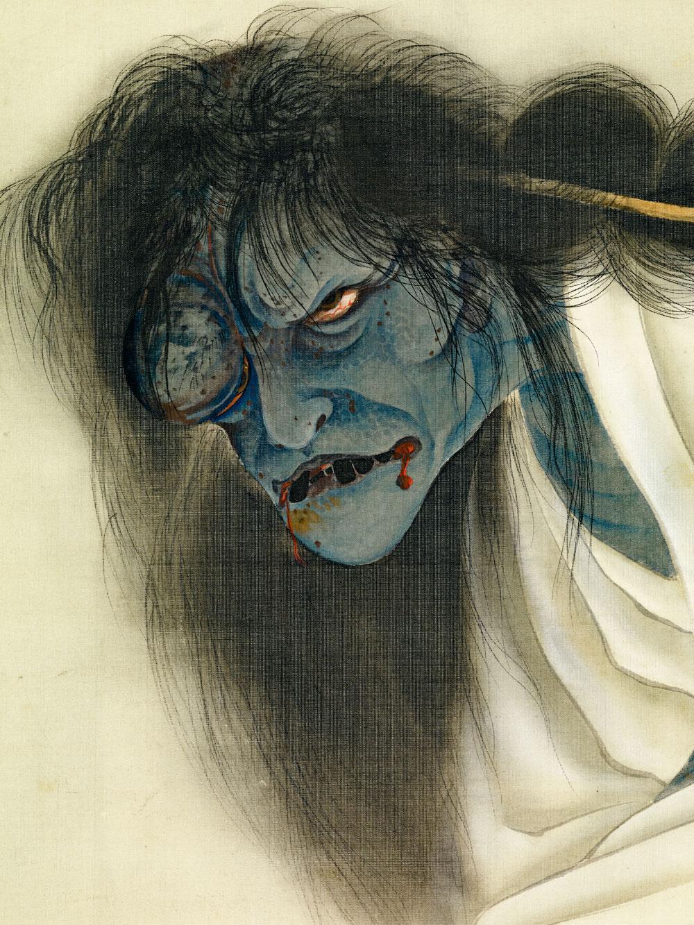 Peinture du fantôme d'Oiwa : 