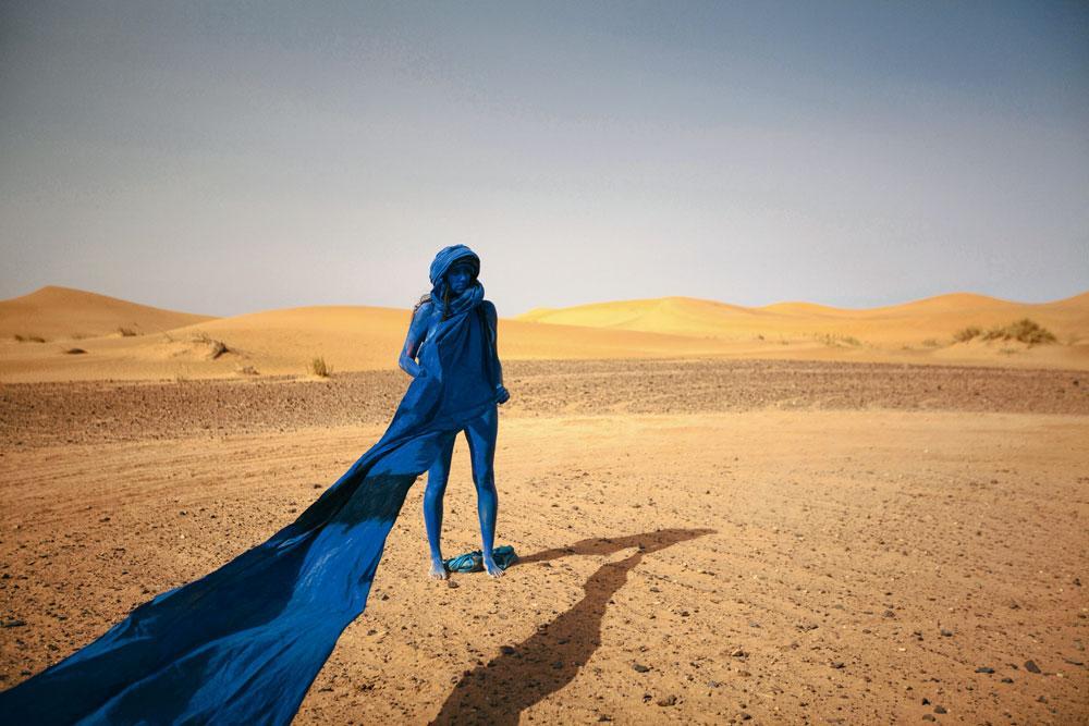 Sarah Trouche. Nomad / action for Sahara