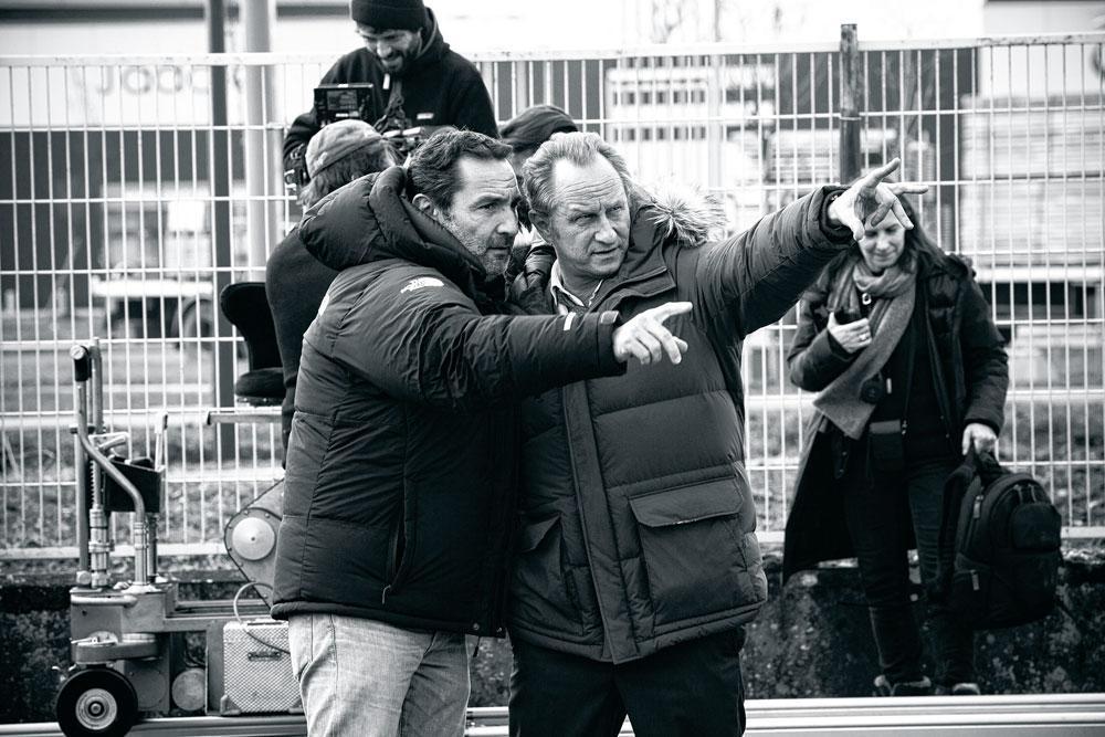 Gilles Lellouche (à gauche) se retrouve partiellement dans le personnage de Benoît Poelvoorde.