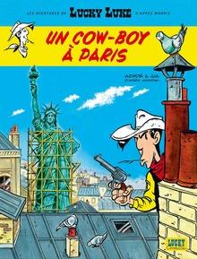 Les aventures de Lucky Luke, tome 8: Un cow-boy à Paris, de Jul et Achdé, éd. Lucky Comics, 48 pages.