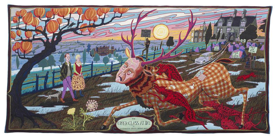 The Upper Classes at Bay. C Grayson Perry. Courtesy of the Artist and Victoria Miro, London Venice.