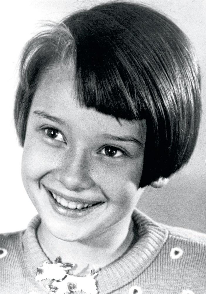 Audrey Hepburn, à l'âge de cinq ans.