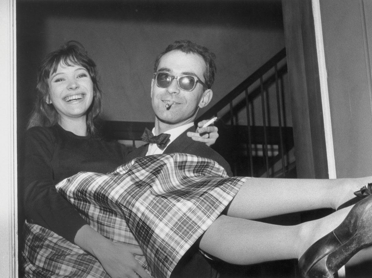 Anna Karina et Jean-Luc Godard, un mariage de six films.