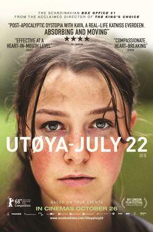 [Le film de la semaine] Utoya 22. juli, d'une exceptionnelle intensité