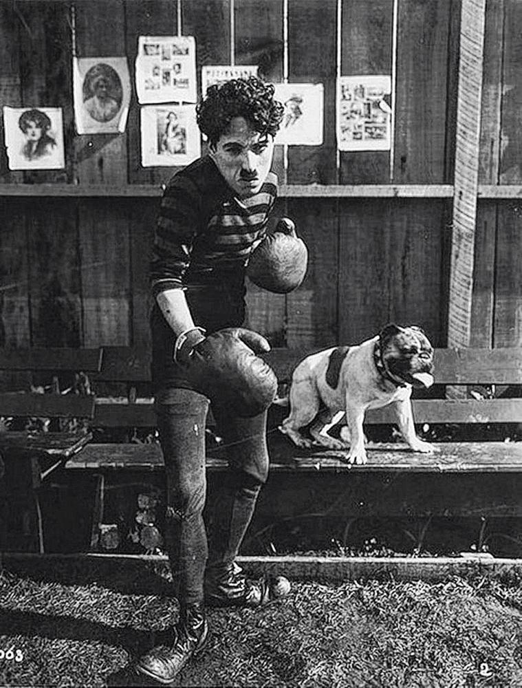 The Champion, de Charlie Chaplin en 1915.