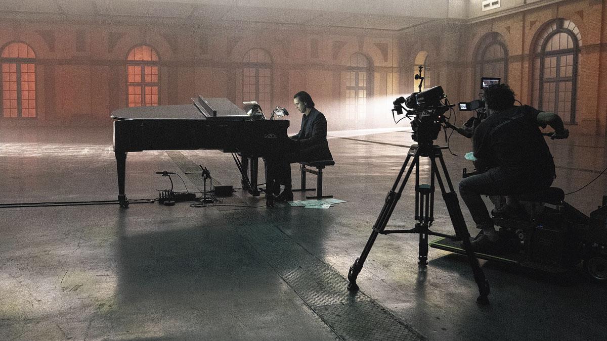 Nick Cave à l'Alexandra Palace: le livestream fonctionne d'abord pour les gros poissons.
