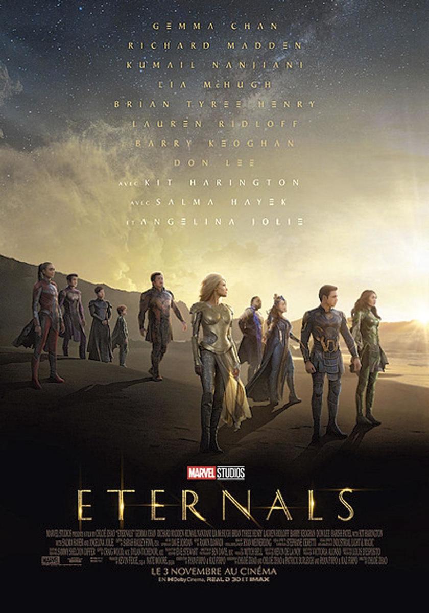 [critique ciné] Eternals (Les Éternels): Chloé Zhao se frotte à l'univers Marvel