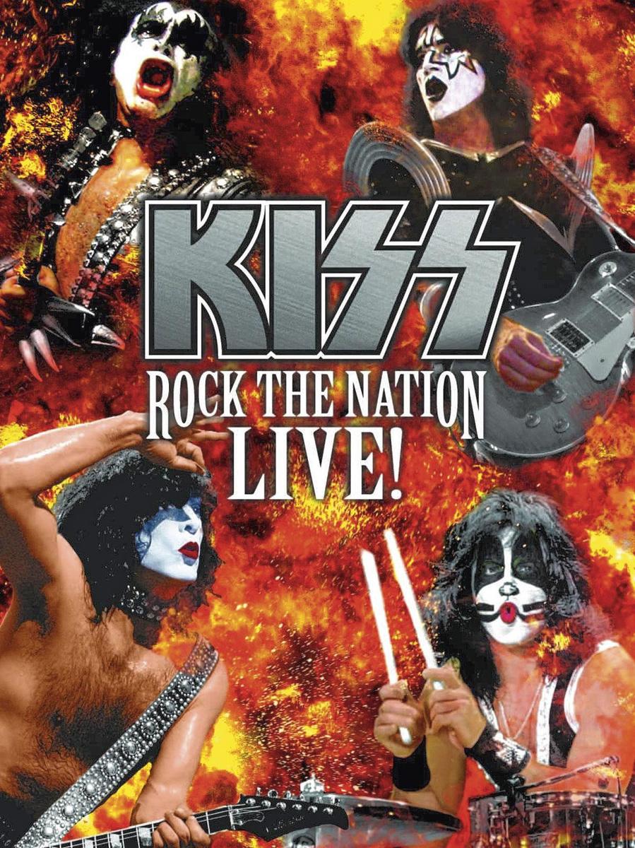 Kiss Rock the Nation Live! (2004)  Les horribles du hard-make up ricain, en DVD, couronnant plusieurs générations metal fascinées par Vulcain.