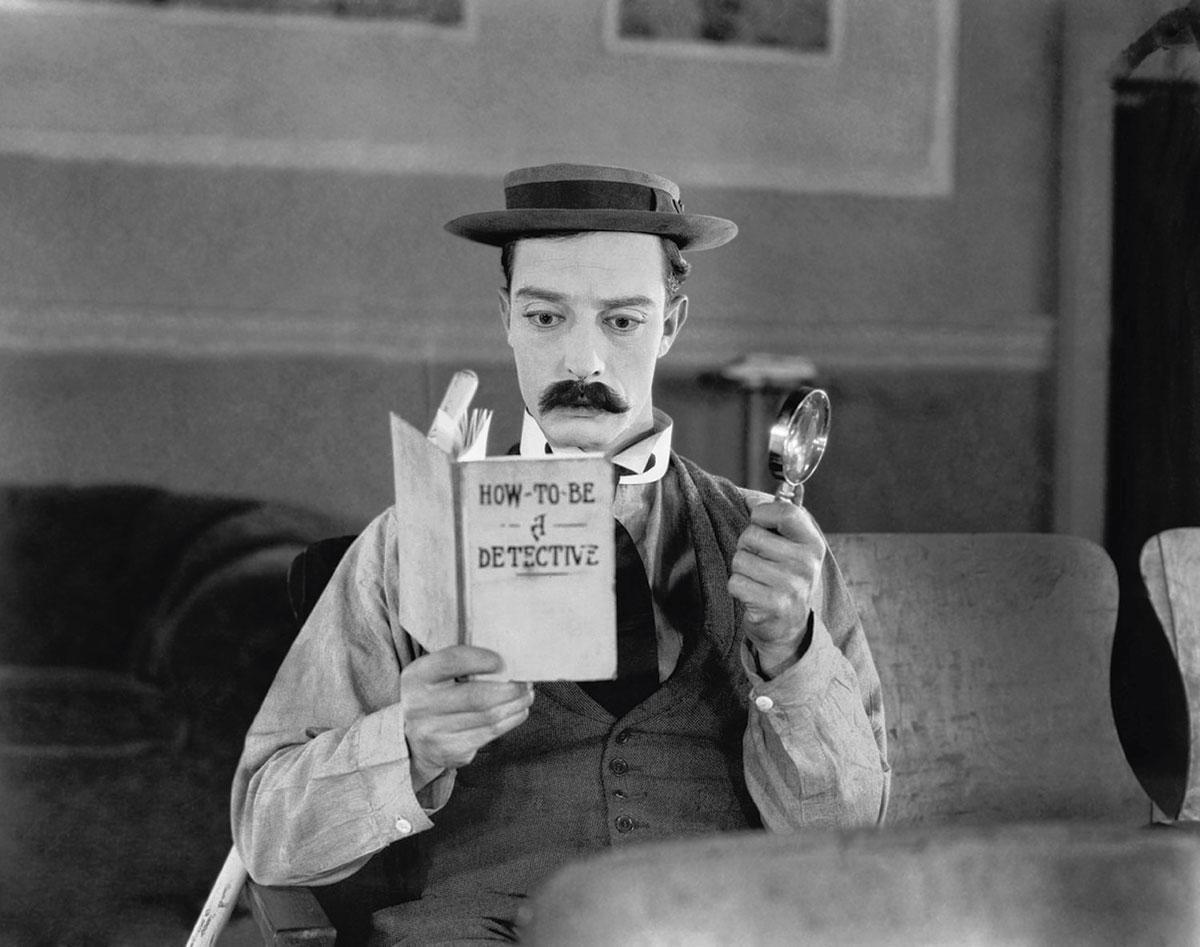 Buster Keaton  dans Sherlock Junior