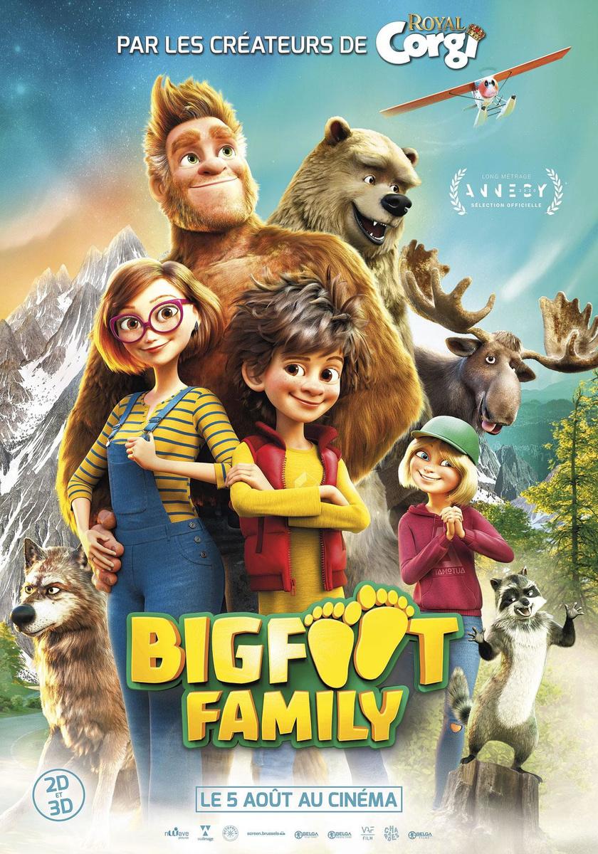 Bigfoot Family, un divertissement 3D aux allures de montagnes russes