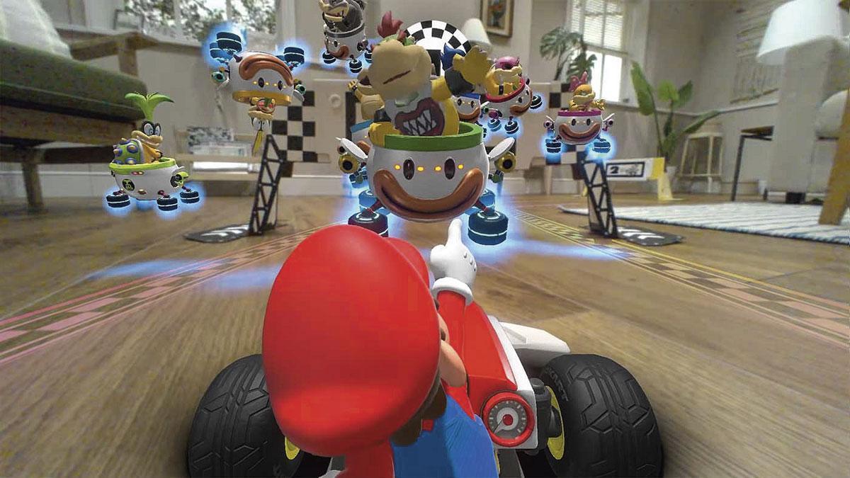 Mario sous les meubles: on a testé Mario Kart Live: Home Circuit