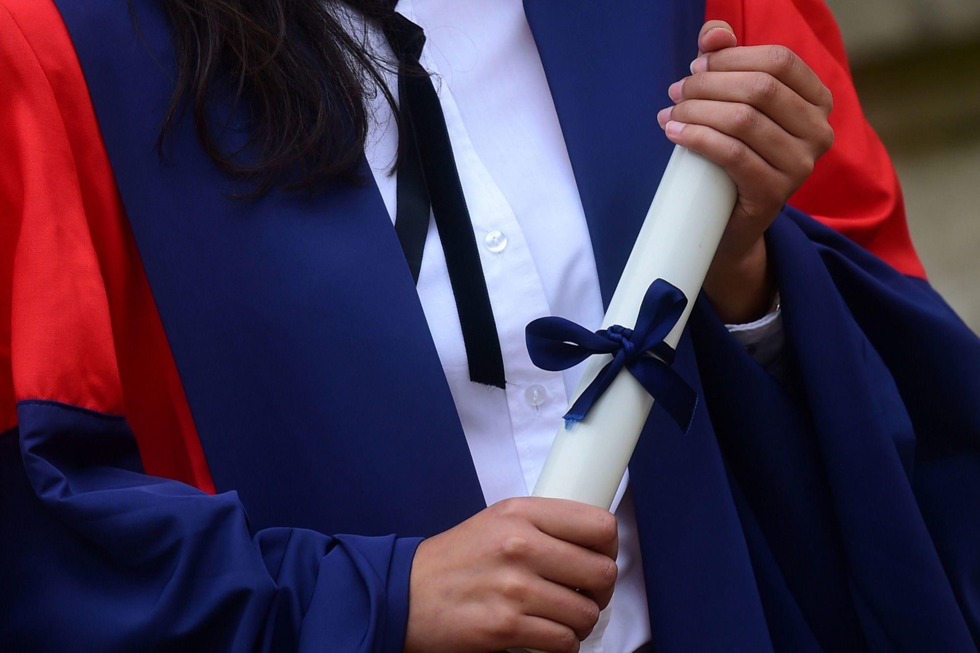 Cérémonie de remise de diplômes à l'université d'Oxford.