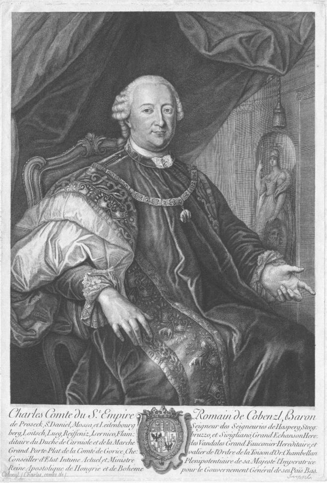 Portrait de Charles Jean Philippe, comte de Cobenzl (1712-1770)