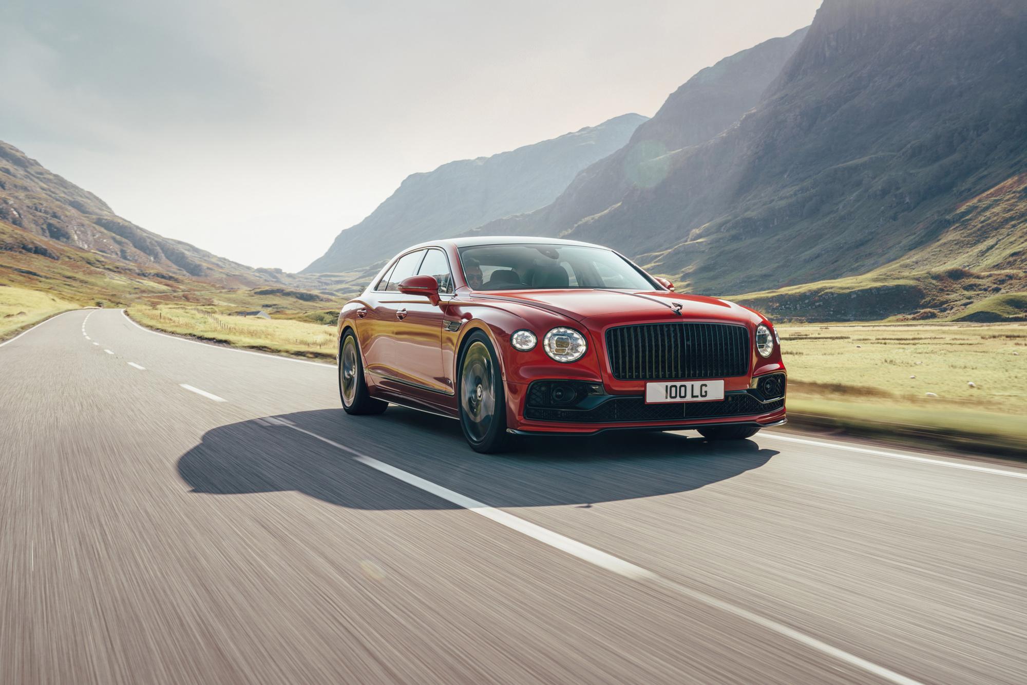 La limousine Flying Spur est la grande nouveauté 2021 de la gamme Bentley.