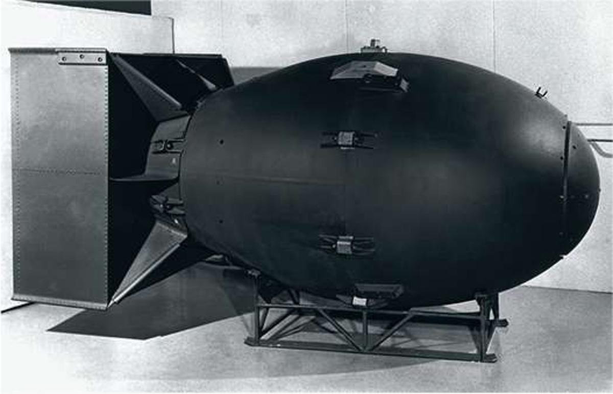 Fatman, la bombe qui fera 150 000 morts à Nagasaki.