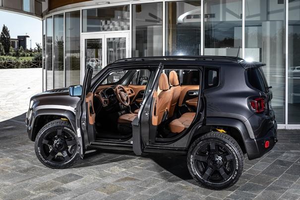 Le Militem Hero présente une garde au sol plus généreuse, ce qui donne une sacrée allure au brave Jeep Renegade.