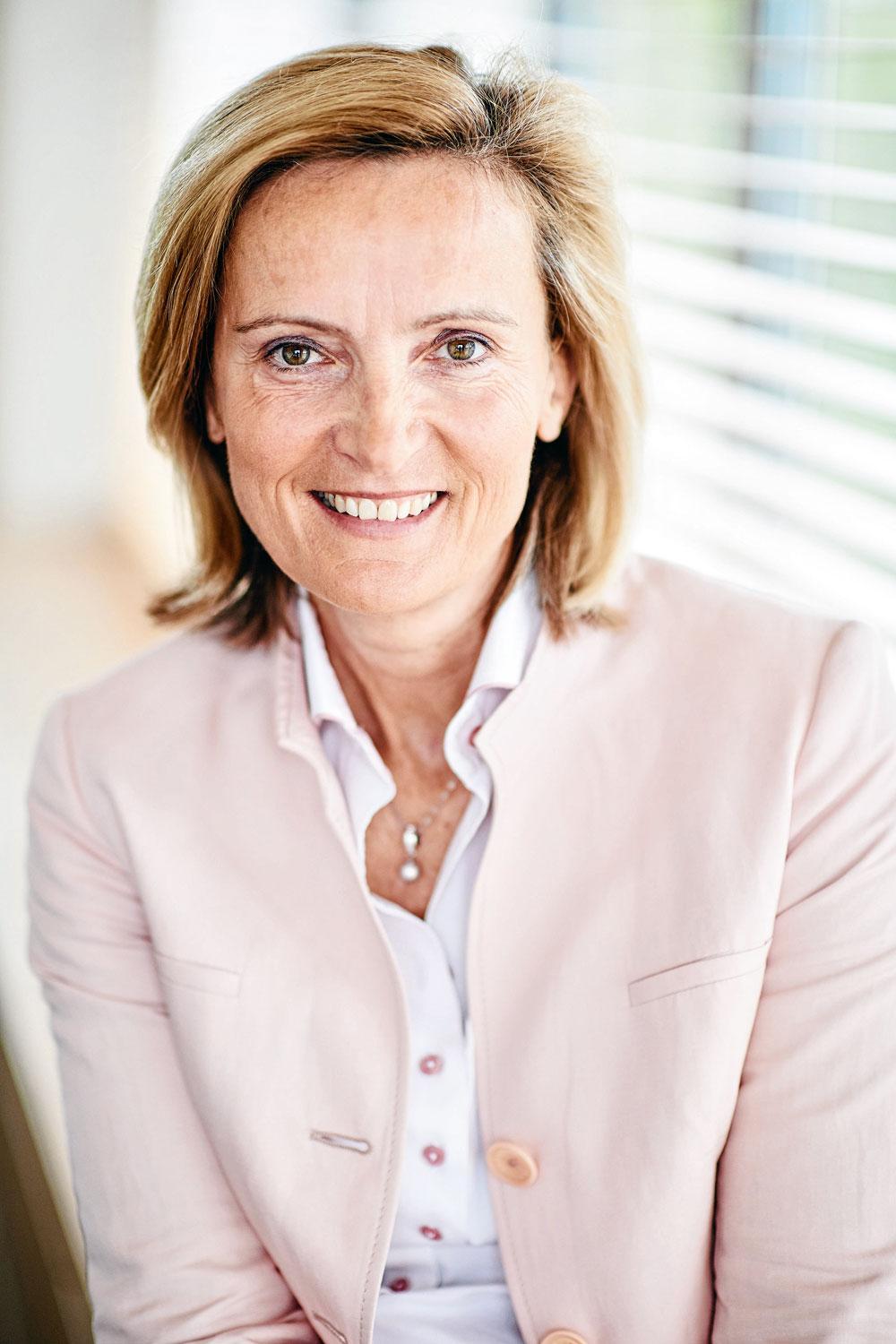 Sabine Caudron, Head of Private Banking Brussels chez Degroof Petercam.