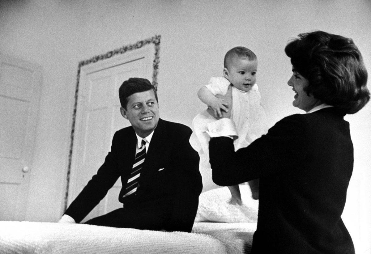 La famille Kennedy mettait régulièrement en scène sa vie privée.