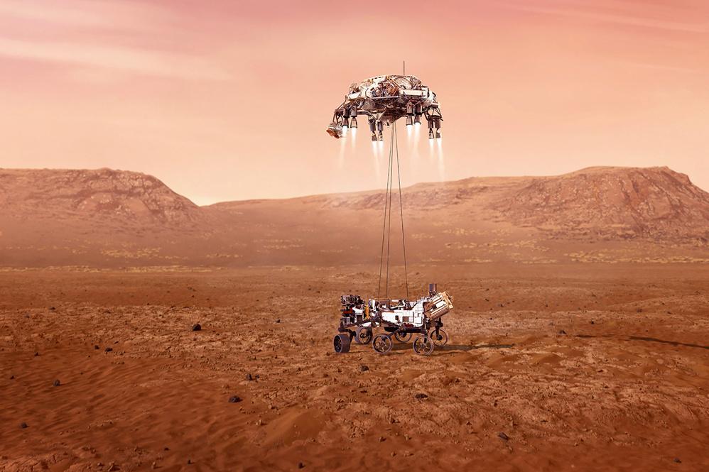 Perseverance: la quête de vie sur Mars peut commencer