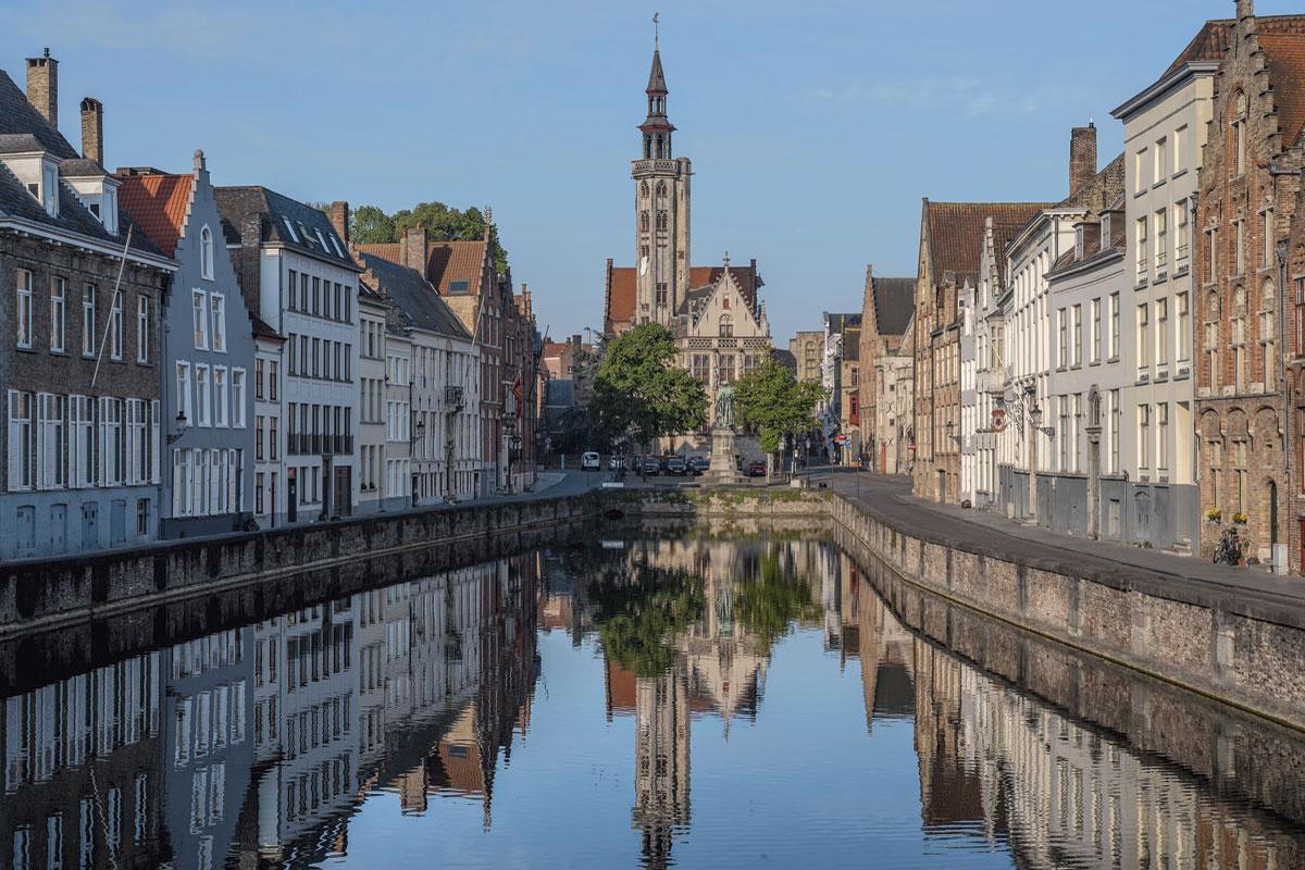 La montée du niveau de la mer ne menace pas uniquement la Côte. Sans réaction, Bruges, par exemple, risque d'être submergée.