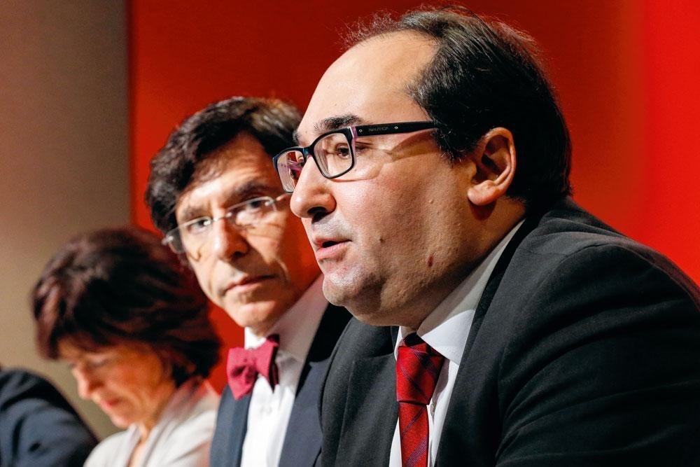 Entre Elio Di Rupo et Ahmed Laaouej, une confiance en béton, rare en politique.