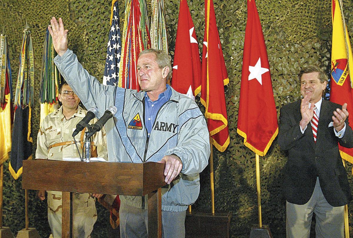 Dans les années 2000, la défiance à l'égard de l'ordre politique a été alimentée, entre autres, par les mensonges de l'administration Bush lors de la préparation de la seconde guerre du Golfe.