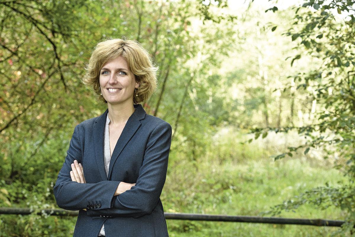 Céline Tellier, ministre wallonne de la Forêt