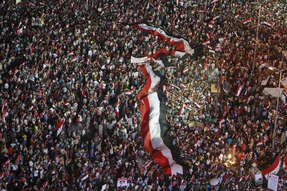 La place Tahrir au Caire 