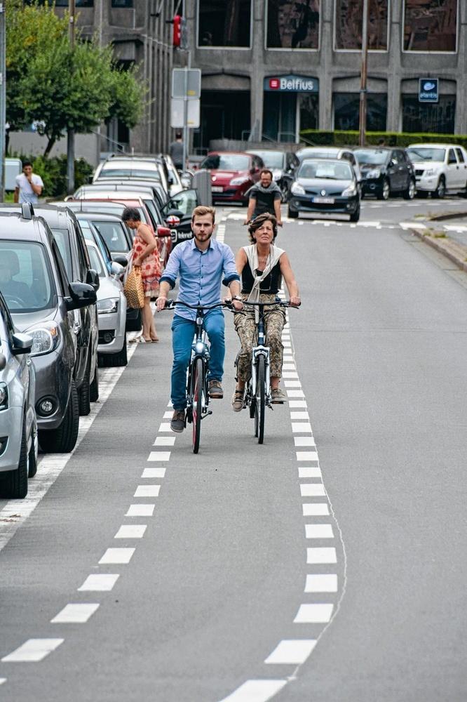 A Liège, la volonté est de développer la mobilité douce.