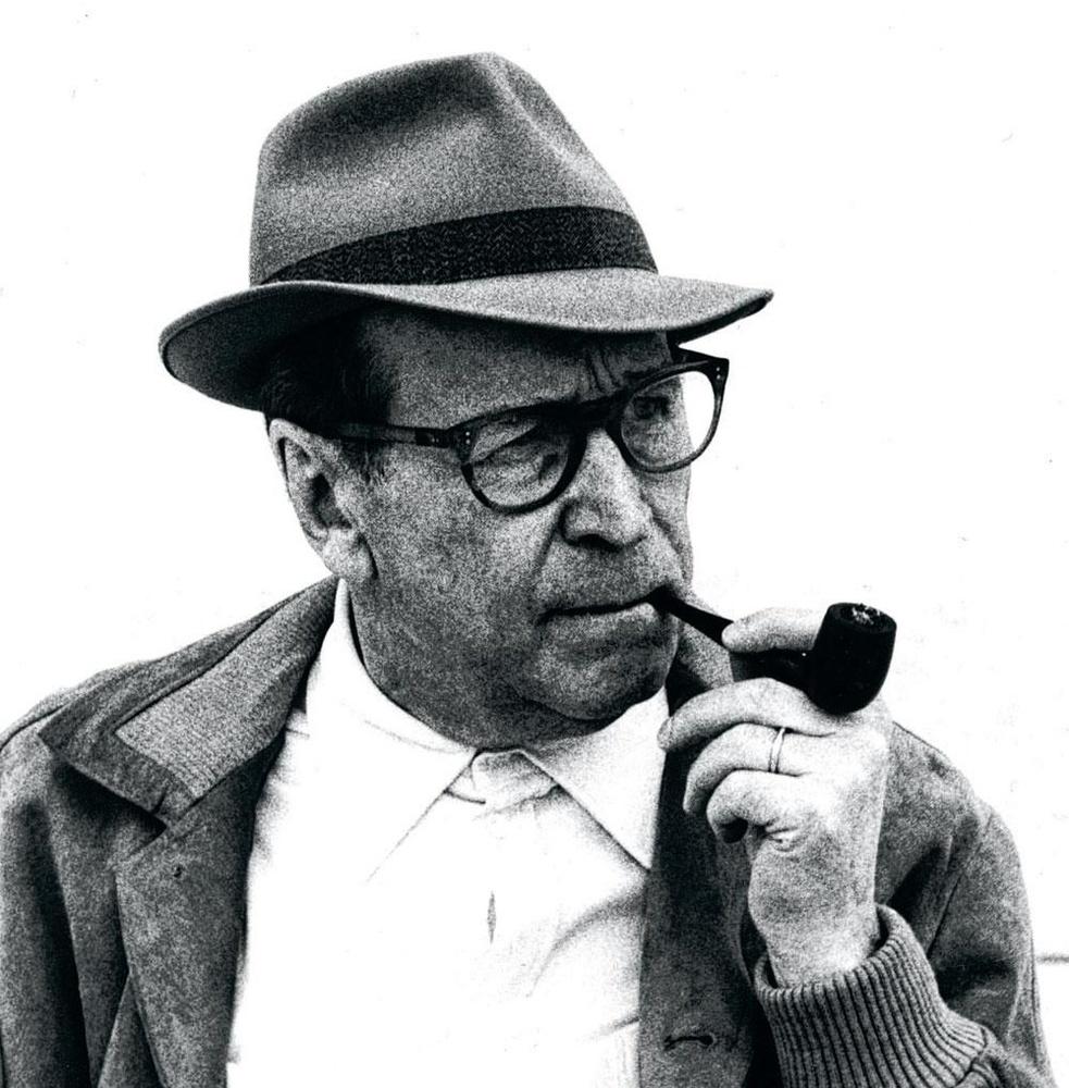 Georges Simenon, décédé en 1989.