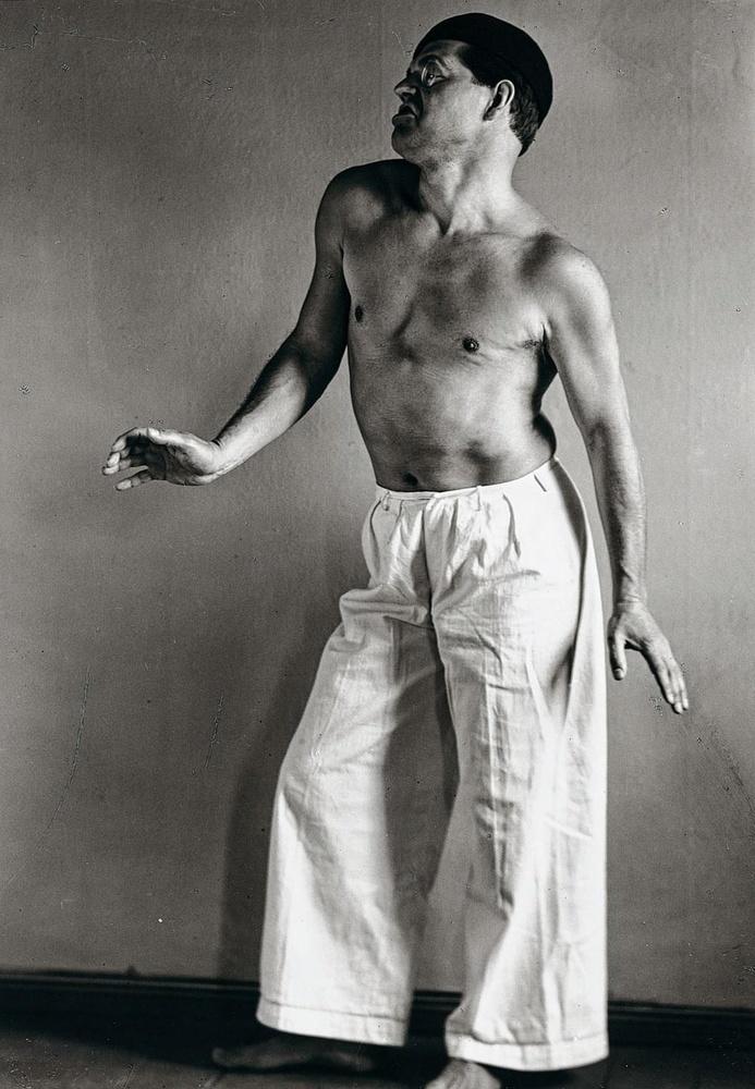 Raoul Hausmann  as Dancer, August Sander, 1929.
