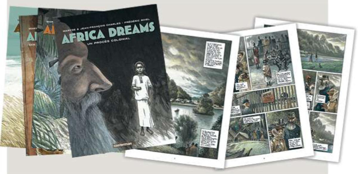 Africa Dreams Les premières pages du 4e tome de la BD (chez Casterman) évoquent l'Expo universelle de 1897 et ses 