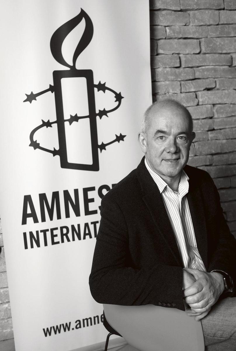 Philippe Hensmans, directeur d'Amnesty International Belgique.