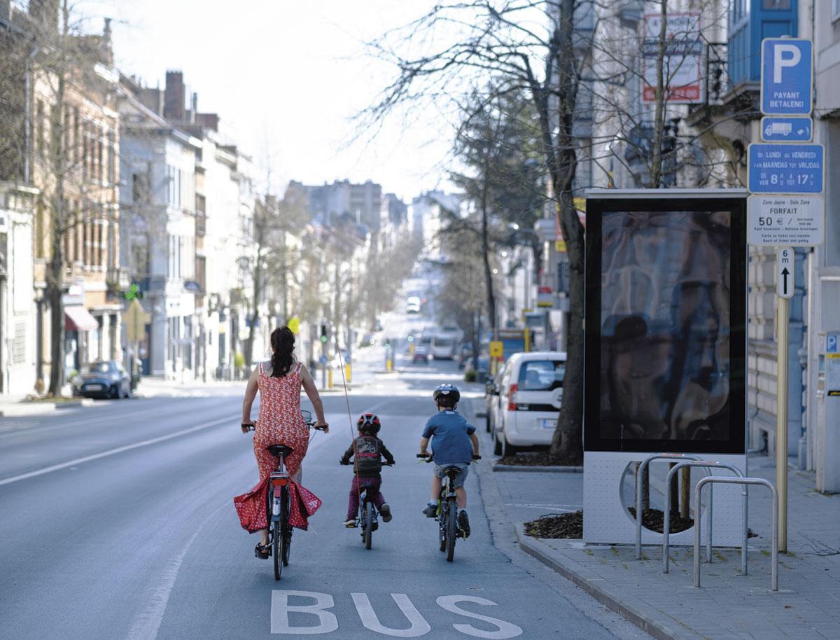 Depuis le 17 avril dernier, on note, à Bruxelles, une sensible augmentation de l'usage du vélo.