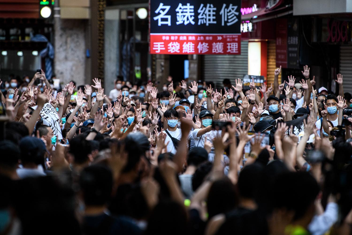 Hong Kong : publier sur les réseaux pourra être considéré comme un crime