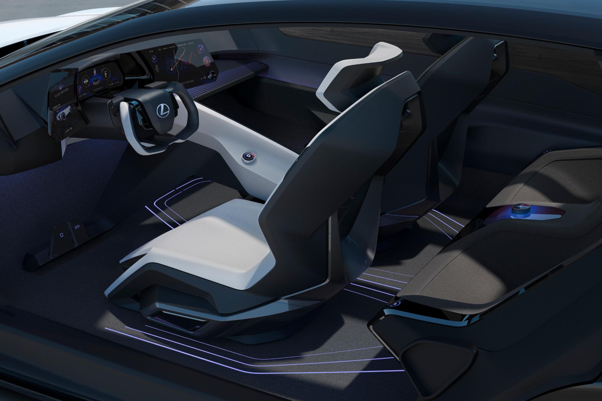 Lexus développera des habitacles plus minimalistes et design