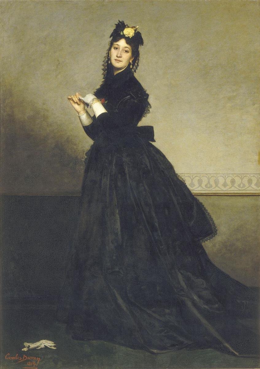 La Dame au gant, Carolus-Duran, 1869.