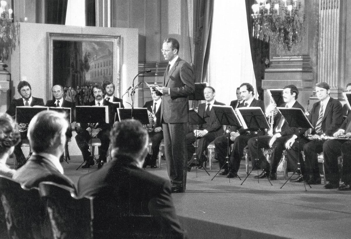 Le 20 juillet 1981,le roi Baudouin prononce un discours au Palais royal à l'occasion des 150 ans de la Belgique et de la prestation de serment de Léopold Ier. L'année, aussi, où la Belgique de papa passe de vie à trépas.