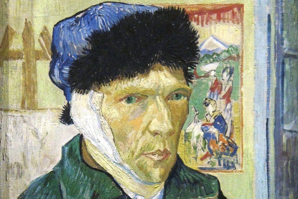 Van Gogh, autoportrait à l'oreille bandée
