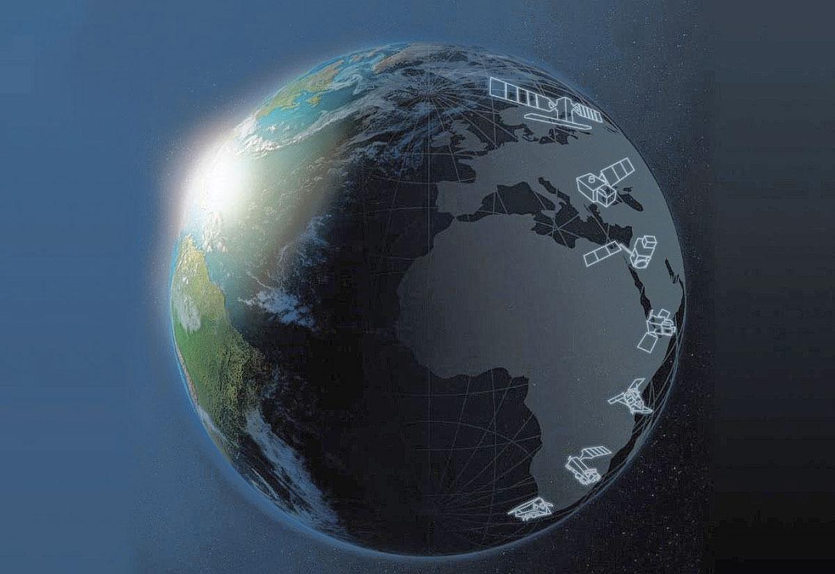 L'objectif de Destination Earth: développer un modèle numérique de la Terre de très haute précision.