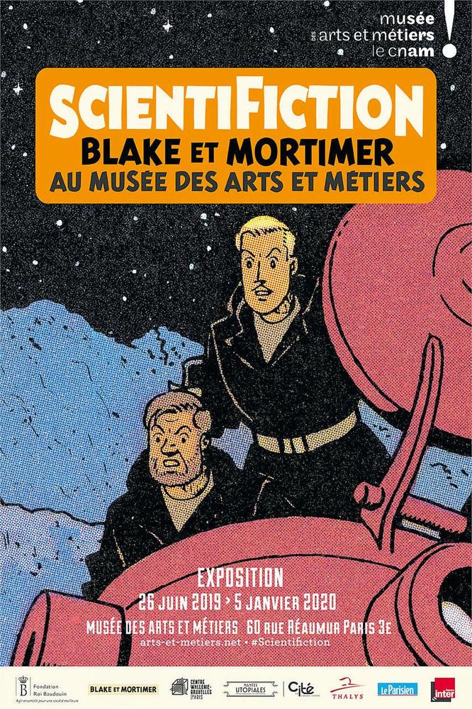 ScientiFiction - Blake et Mortimer : au Musée des arts et métiers, à Paris, du 26 juin au 5 janvier 2020.