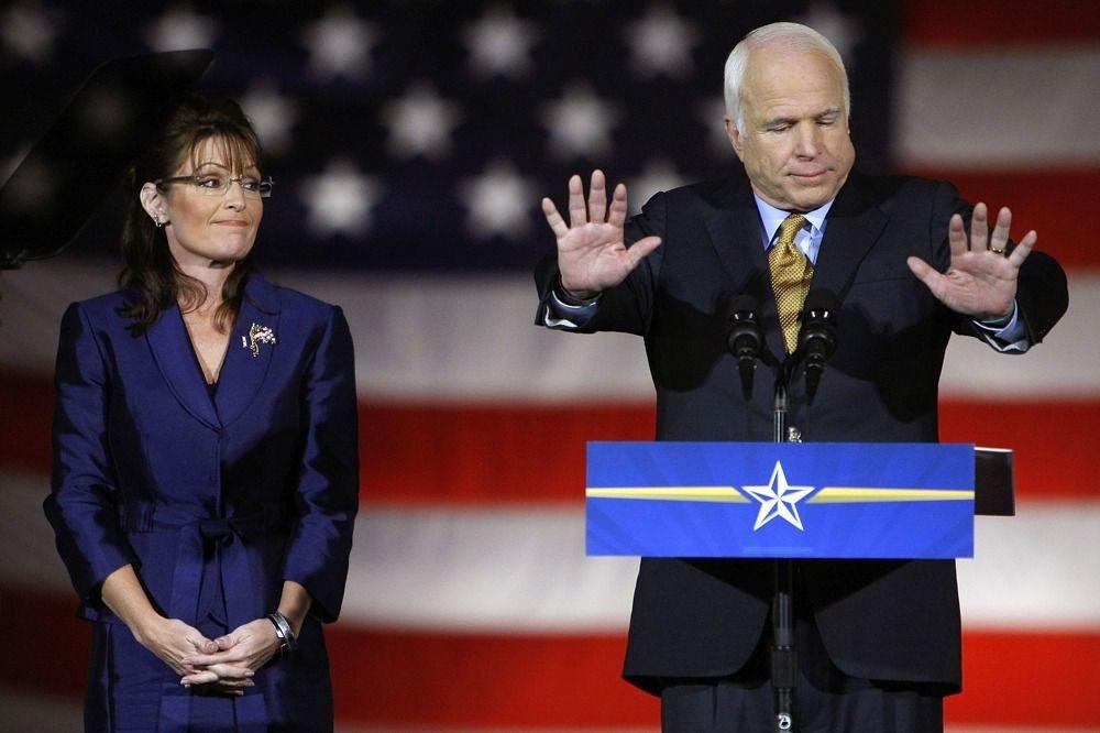 John McCain et Sarah Palin en 2008