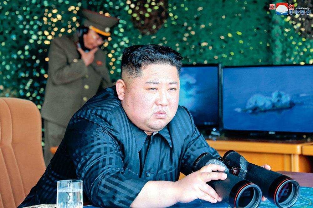 Les 4 et 9 mai derniers, Kim Jong-un procédait à de nouveaux tirs de missiles, en prenant soin qu'ils soient de courte portée.